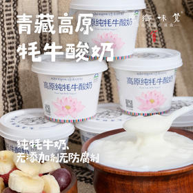 青藏高原牦牛酸奶（基地直发-顺丰快递） | 多种规格，来自青海同德县，生产者：岗仁梅朵【合作生产，公平贸易】