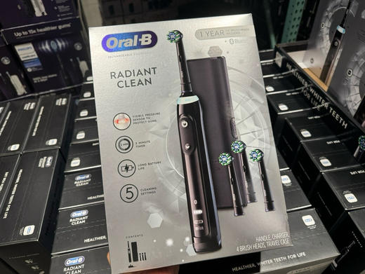 🔥特价！399元/盒！超高性价比！内附4个替换牙刷头！产地：德国🇩🇪！Oral-B电动牙刷 商品图0