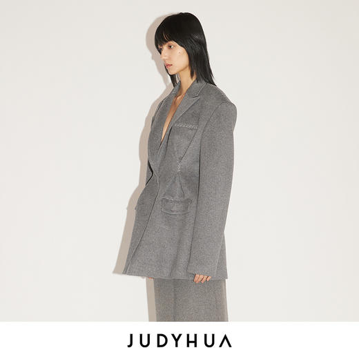 JUDYHUA 晨雾系列极简收腰西装 商品图1