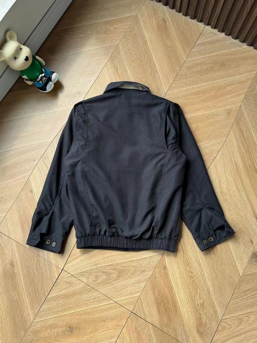 D012242老钱风老干部立领工装哈灵顿防水夹克外套 商品图12
