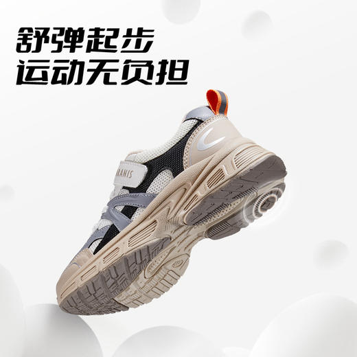 泰兰尼斯春款中大童撞色透气校园运动鞋T01D3A2619 商品图5