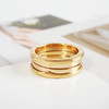 【95新】BVLGARI宝格丽B.zero1系列32430318K黄金三环弹簧戒指60号中性款 120126NJS07 商品缩略图2