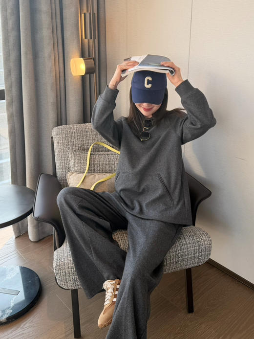 2601314    zhi禾 羊毛 针织卫衣 休闲时髦 商品图4