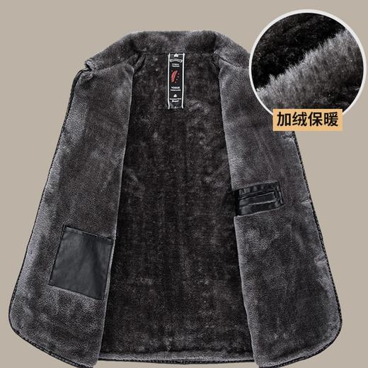 舒适保暖加绒加厚毛领皮衣（多色可选） 商品图4