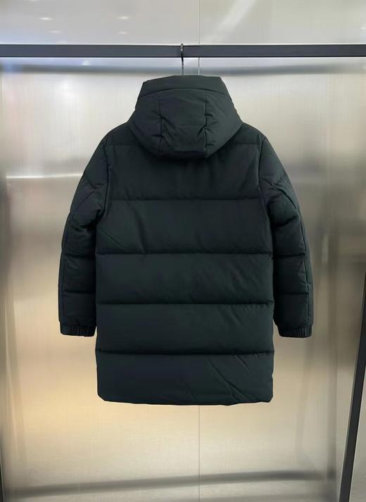 D012247高蓬松90白鸭绒连帽情侣长款羽绒服 商品图6