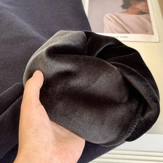 STIU·羊毛雪花绒阔腿裤，lu家同款，堪比“液体羊毛”，巨暖巨软滑！冬天穿出超模腿 商品图4