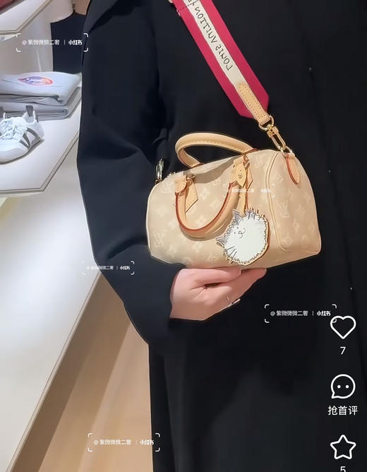 驴家 猫咪 Speedy 20  Bandoulière 手袋 M15151 （JPH） 商品图1