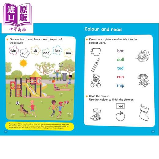 【中商原版】柯林斯易学儿童5册 3-5岁 Collins Easy Learning Preschool Ages 3-5 Writing书写 Numbers数字 Phonics自然拼读 Readin 商品图4