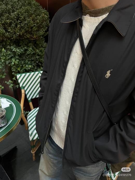 D012242老钱风老干部立领工装哈灵顿防水夹克外套 商品图10