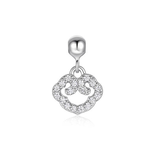 马年限定 卡蒂罗KADER  招财小马马上开运星河花园原创设计多种造型DIY自由专属独特元素 925银合成立方氧化锆 项链 商品图5