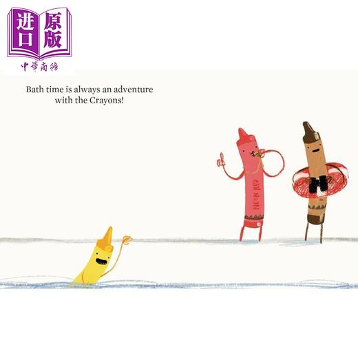 【中商原版】奥利弗.杰弗斯 蜡笔的洗澡时间 Oliver Jeffers Bath Time for the Crayons 英文原版 儿童绘本 图画故事 进口书 商品图1