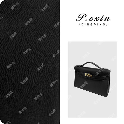 PanYiXiu/潘依绣粒面牛皮一代凯莉包手提单肩斜跨包 ZC1809 商品图0