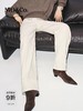 D012278牛仔裤2026春季新款米白色阔腿弯刀裤 商品缩略图8