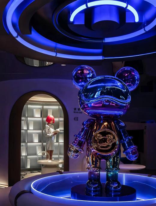 D012275新款解锁大师之作科幻风格星际熊盲盒 商品图8