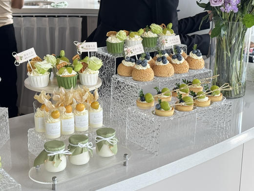 绿色开业甜品台 商品图4