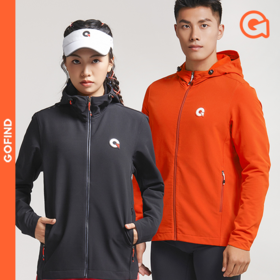 果凡秋冬新款男女同款跑步运动软壳GJB21185