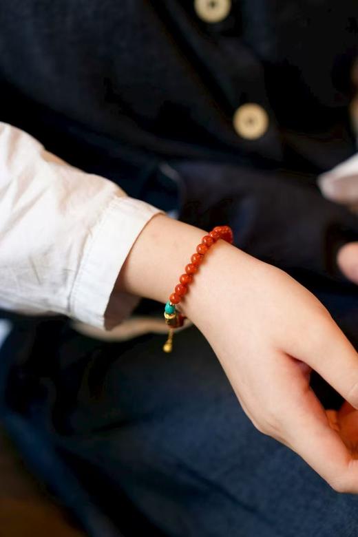 太岁迎新天然南红新中式手串 CR 商品图3