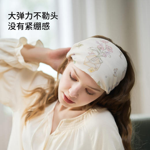 【限时会员价】嫚熙竹纤维月子头巾孕妇坐月子防风护头月子发带产后不勒 商品图5