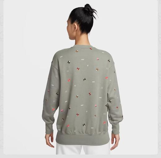 NIKE耐克女卫衣2026春马年限定CNY针织圆领印花套头衫IQ3825-276 商品图1