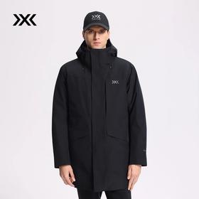 XBIONIC恒星戈尔防水三合一硬壳羽绒夹克男 防风保暖连帽鹅绒服XJM-25859