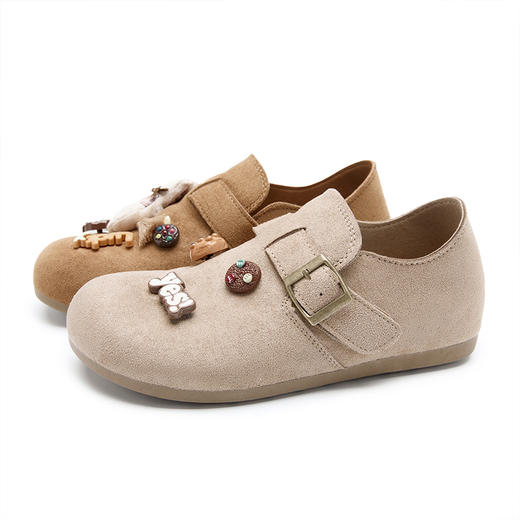 西遇马上有钱勃肯鞋女2026春季新款全包厚底增高单鞋卡通休闲鞋子K0166263 商品图4