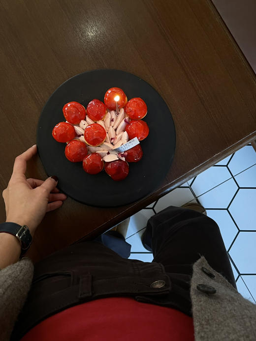 情人节圣多诺黑心形蛋糕（树莓开心果奶油） 商品图2