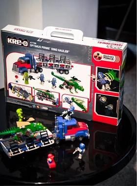 D012259拼装积木礼盒擎天柱机甲人仔套装积木套装