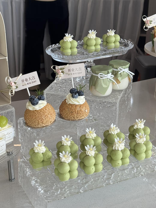 绿色开业甜品台 商品图3