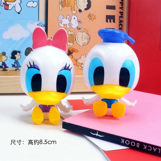 装饰摆件 唐老鸭2个装 卡通塑料大头唐老鸭摆件 装扮装饰摆件 商品图0