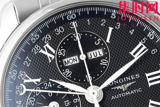 AF浪琴名匠月相系列 名匠八针月相42mm 名匠8针月相功能系列 男士腕表（搭载7751机芯） 商品图3