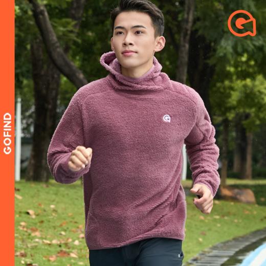 果凡男女同款Alpha棉套头长袖极地瞬暖·Alpha 运动毛衣动态保暖运动服GKD23249 商品图0