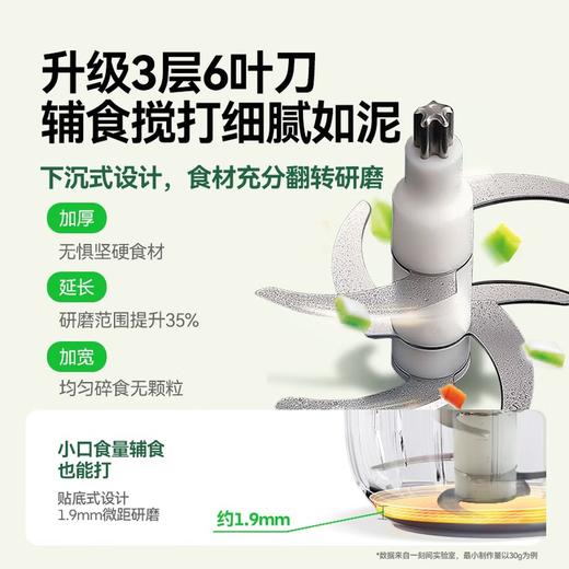 一刻间辅食机婴儿多功能小型自动搅拌机米糊辅食料理机YKJ003【不接平台订单，查到乱价货款不退】 商品图1