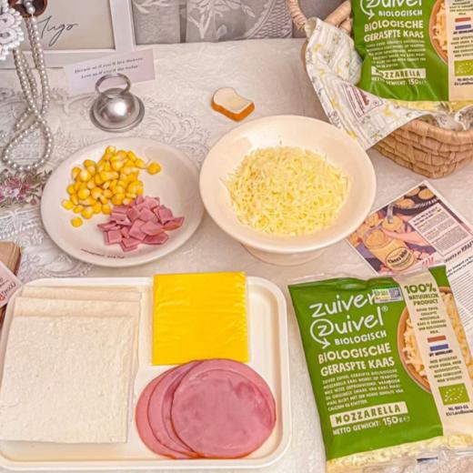 荷兰原装进口有机奶酪碎/有机奶酪/有机黄油 150年贵族有机牧场三重有机认证 纯净配方原制奶酪 乐荷 商品图0