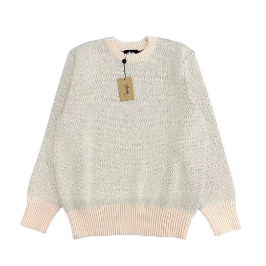 D012265后背台球黑八提花情侣圆领针织毛衣 商品图1