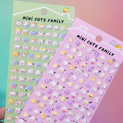 MINI动物泡棉贴卡通贴纸-纪念日百货门店同款168194540 商品图3