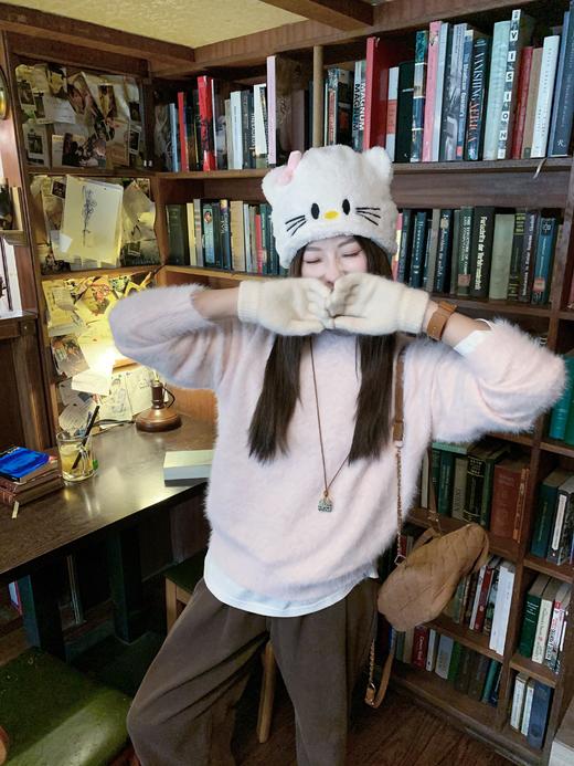 <曾小咸推荐>现货秒杀 ！微信超特价！韩系毛绒毛衣 日常179.99 立减90 秒杀89.99！！ 商品图13