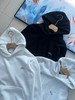 D012249高克重定织抓绒面料双色可选重磅抓绒连帽卫衣 商品缩略图1