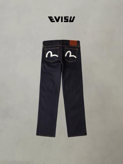 福神 2025秋季新品男士海鸥印花牛仔裤 商品图4