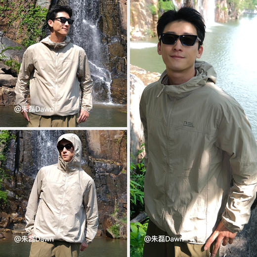 防晒外套|森马中国国家地理系列夹克男夏凉感连帽服情侣正肩上衣 商品图4