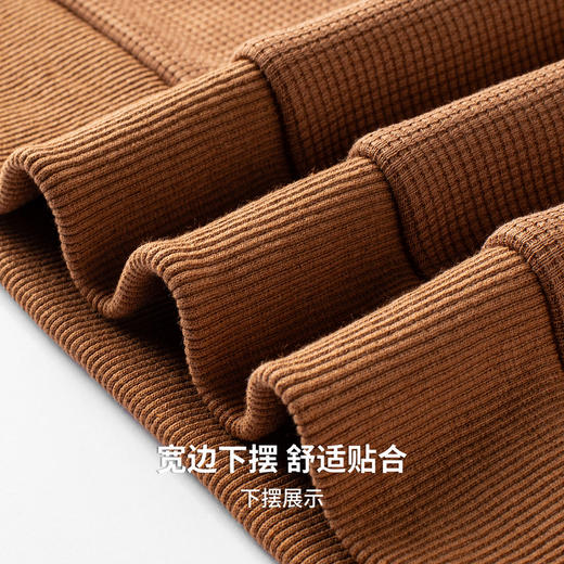 【含绵羊毛】圣得西2026年春季男款长袖T恤时尚假两件针织上衣 商品图9