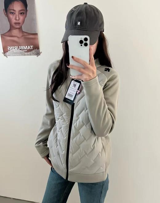 D012273时尚休闲百搭保暖轻量拼接立领羽绒服 商品图7