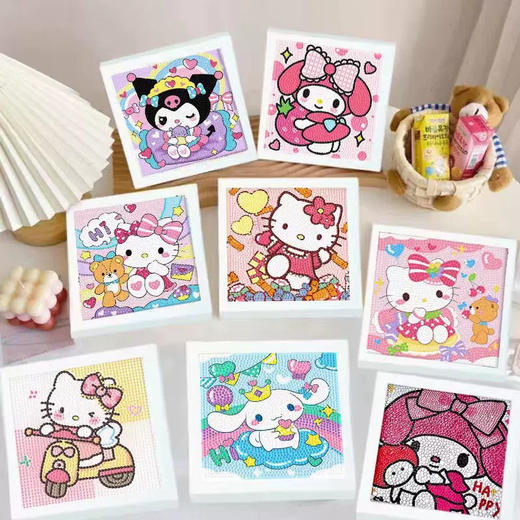 卡通钻石画/20*20CM（图案仅供参考，图案随机） 商品图0