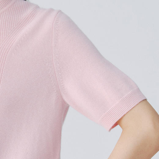 东黎 • 复苏的呼吸 小山羊绒女士圆领半袖 6057 商品图9