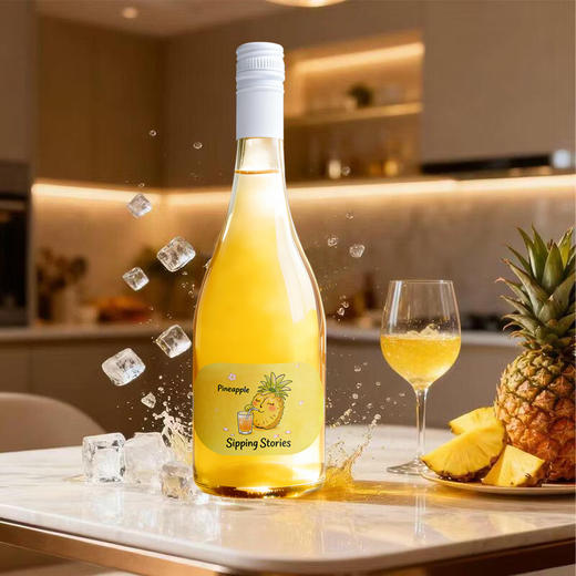 酌见物语 莫斯卡托凤梨酒 750ml/瓶 融合干白葡萄酒与凤梨浓缩汁，果香浓郁，口感清爽醇厚 商品图7