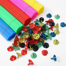 气球杆托/3个（颜色随机）