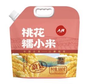 人民食品 桃花糯小米880g