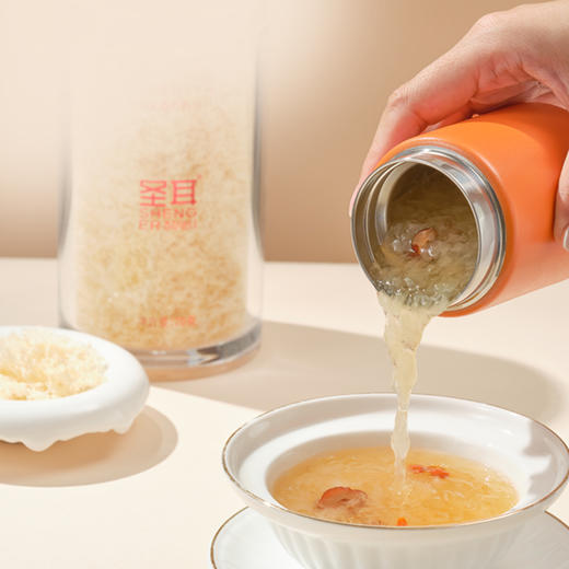 圣耳 高山生态有机本草银耳羹70g/罐 免洗免泡发 有机银耳高膳食纤维胶质多金燕糯耳干货古田特产 商品图2