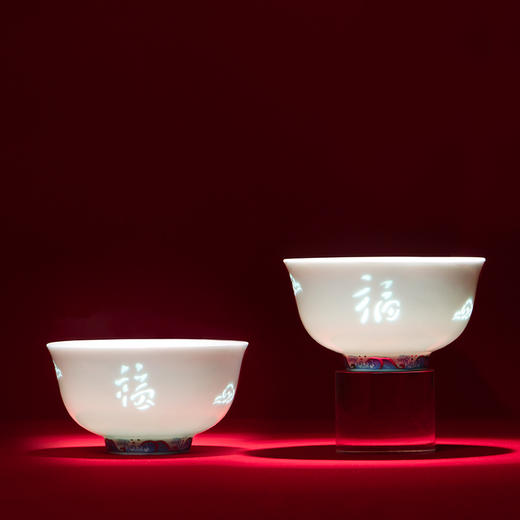器社 景德镇2026新款 御笔·五福碗 家用餐具 中式过年礼 伴手礼 商品图2