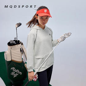 【MQD】童装男女童运动插肩袖连帽卫衣秋新款儿童柔软透气舒适卫衣