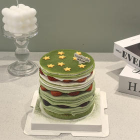 星空抹茶千层（图片为加高款）